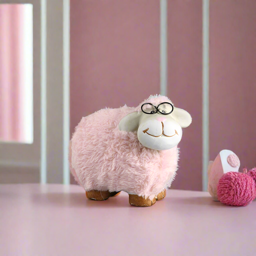 Happy GrandMaa Sheep - Pastel Pink