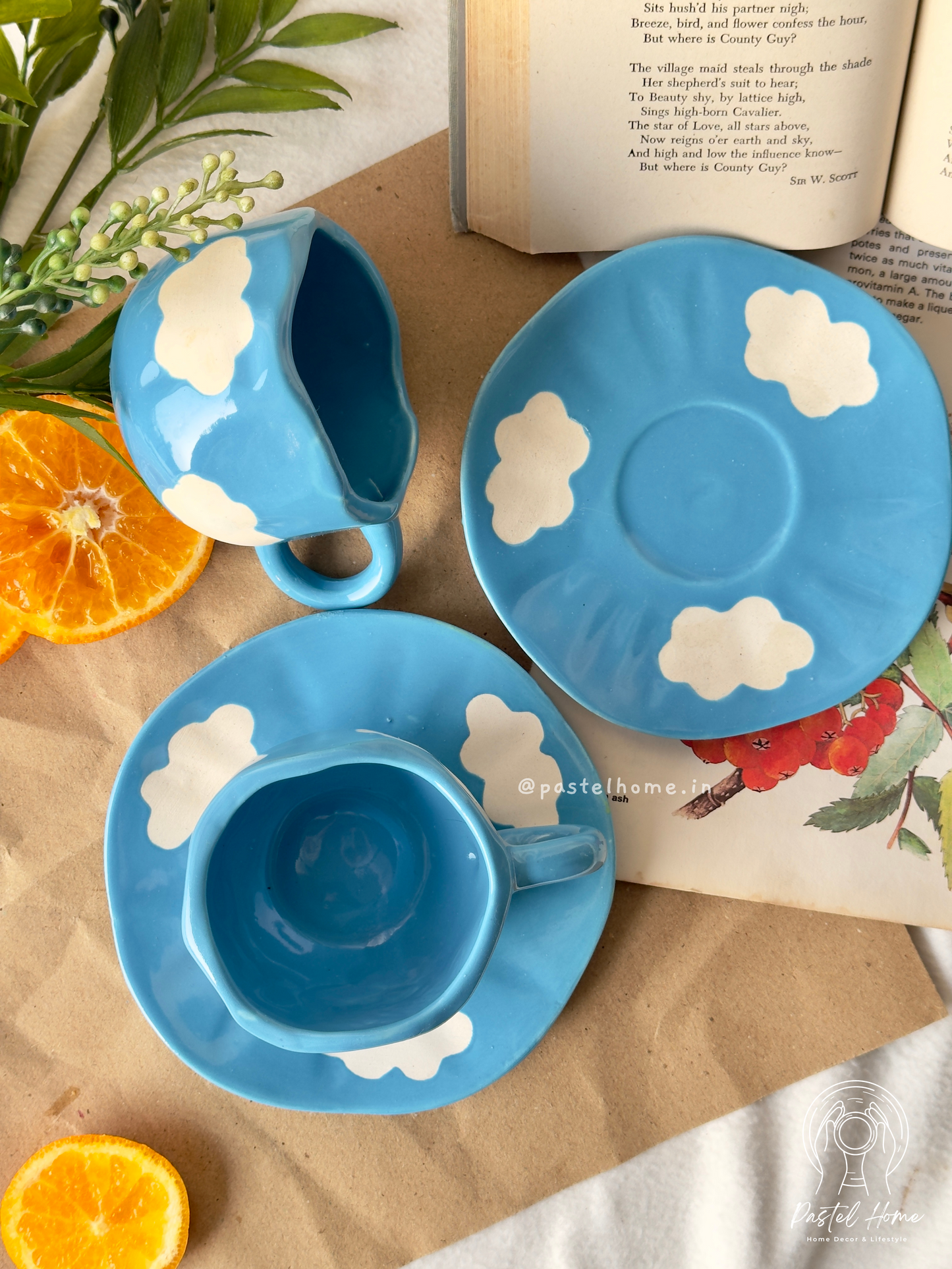 Cloud mug set