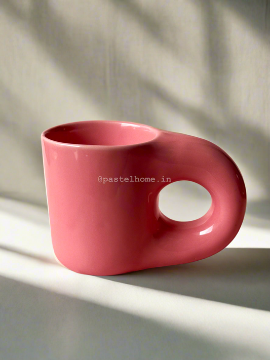 Chunky Giant Mug - Pink