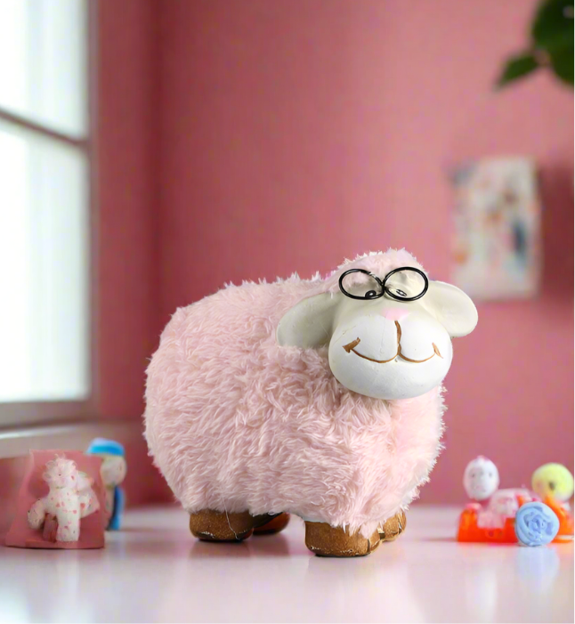 Happy GrandMaa Sheep - Pastel Pink