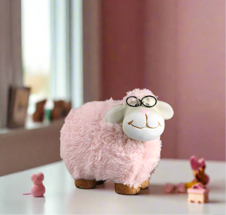 Happy GrandMaa Sheep - Pastel Pink