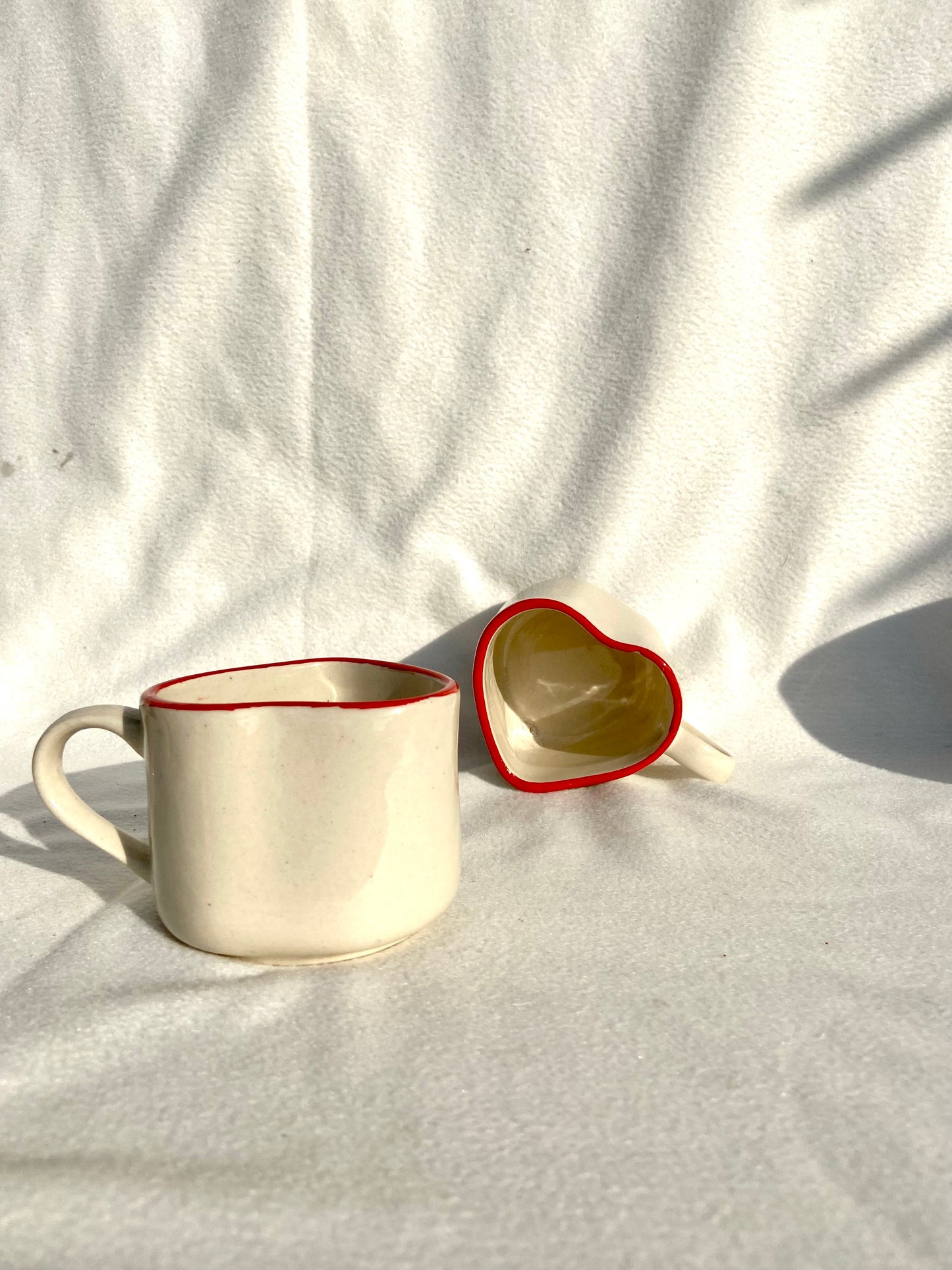 Blossom Heart shaped Mug