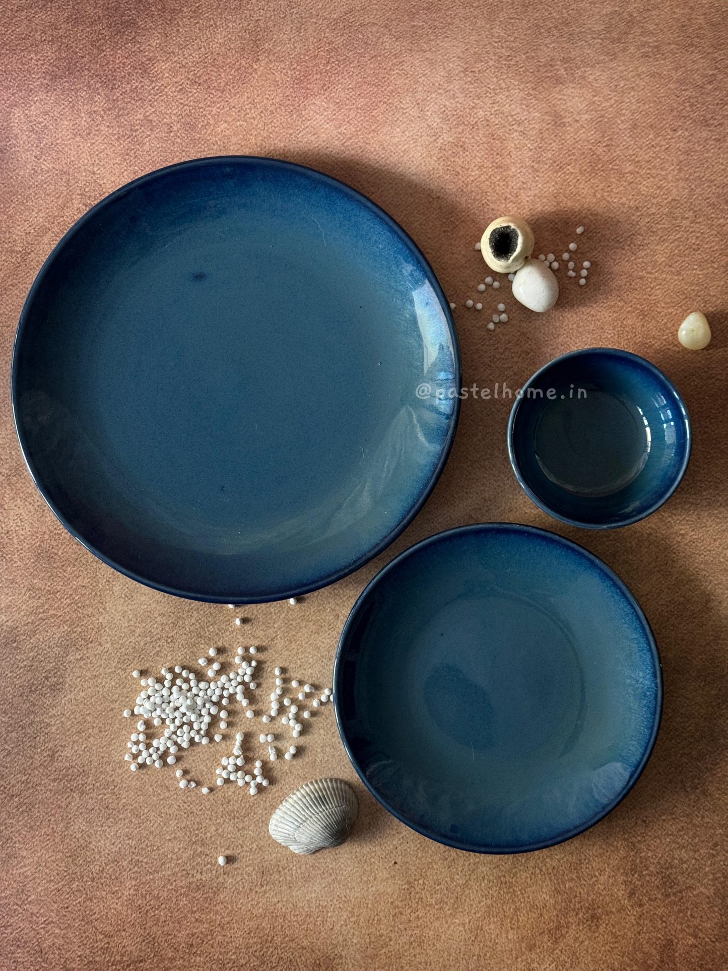 Dinner set - Ocean Blue (Set of 3)