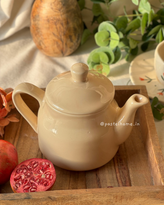 Tea Kettle - Pastel Yellow