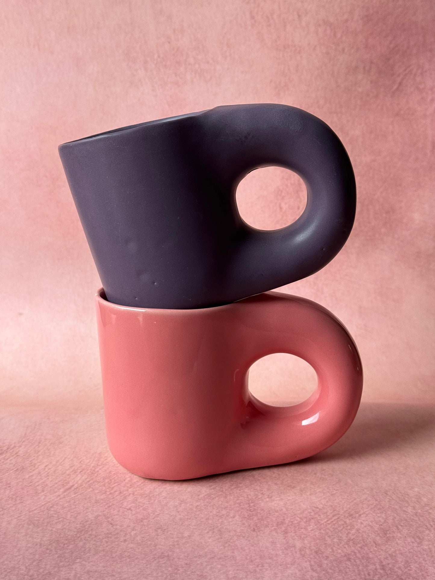 Chunky Giant Mug - Pink