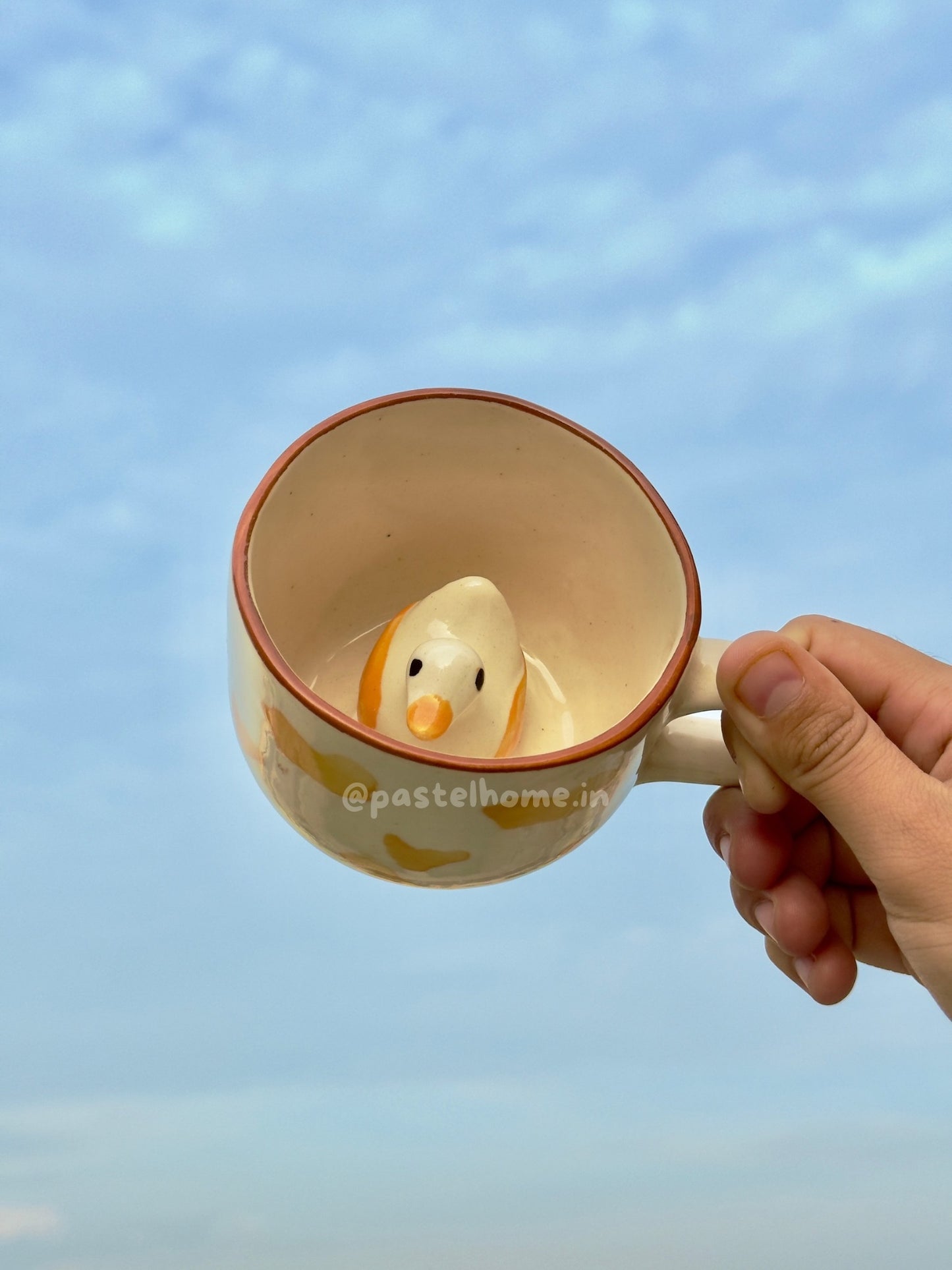 cute duck mug