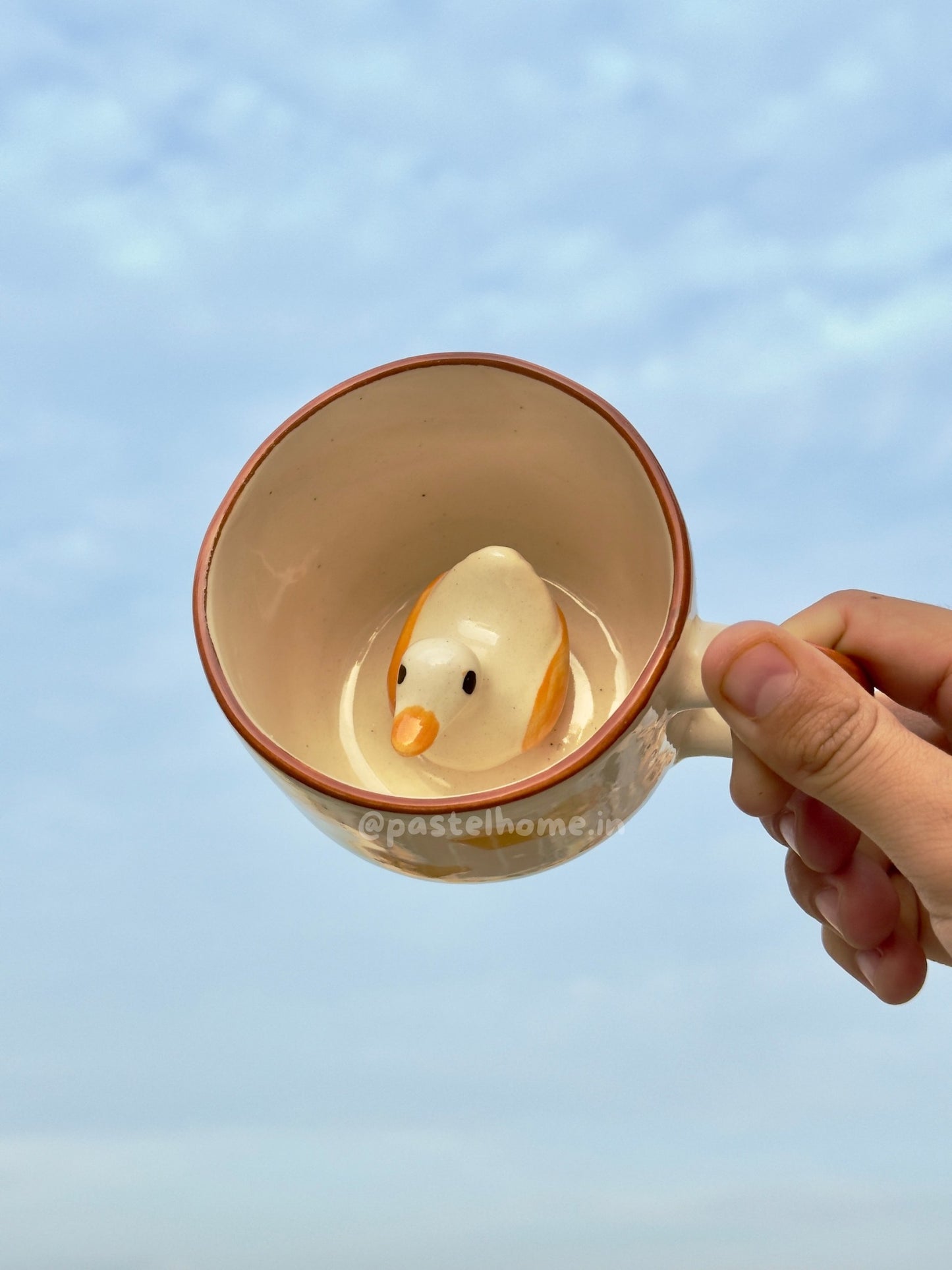 cute duck mug