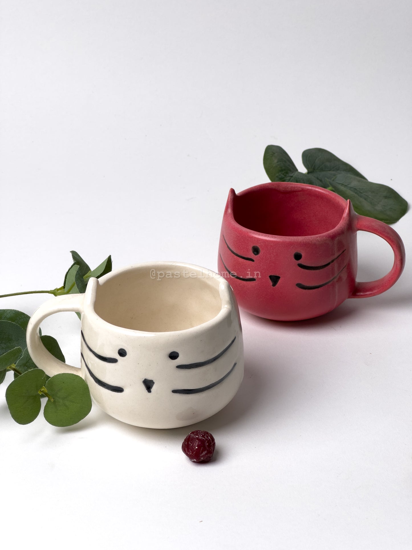 Kitty Cat Mug - White