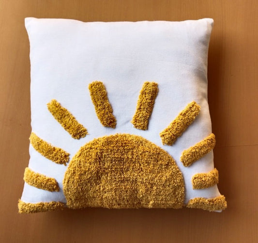 Half Sun Tufted Cushion Cover