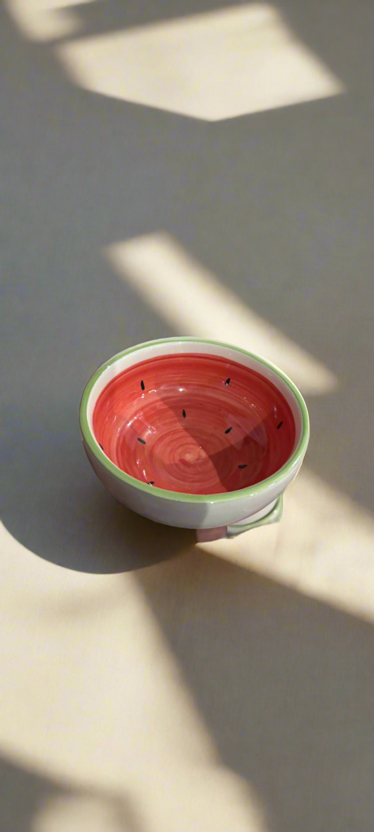 Handpainted Watermelon Bowl