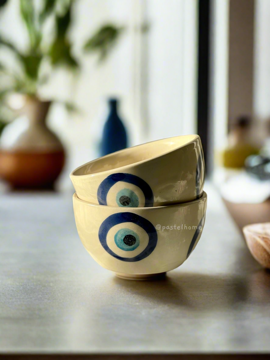 Handpainted Evil Eye Bowl